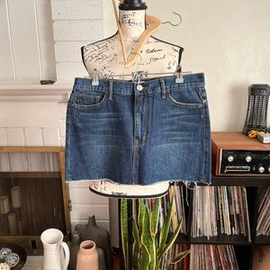 Hudson Jeans Vivid Mini Denim Skirt  - size 29